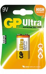 Batterier GP 9V Ultra Alkaline