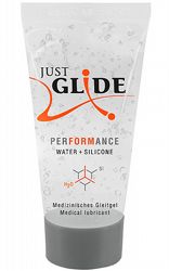 Silikonbaserat glidmedel Just Glide Performance 20 ml