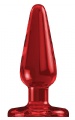 Acrylic Buttplug Red 4 tum