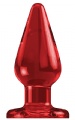 Acrylic Buttplug Red 6 tum