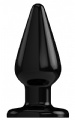 Rubber Buttplug Black 5 tum Model 2