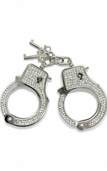 3 fr 600kr Diamond Handcuffs