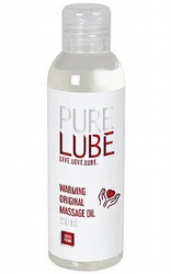 Massageoljor Massageljus Pure Lube Warming Massage 150 ml