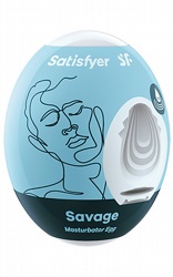 Onanihjlpmedel Satisfyer Masturbator Egg Savage