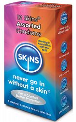 Kondomer Skins Assorted 12-pack